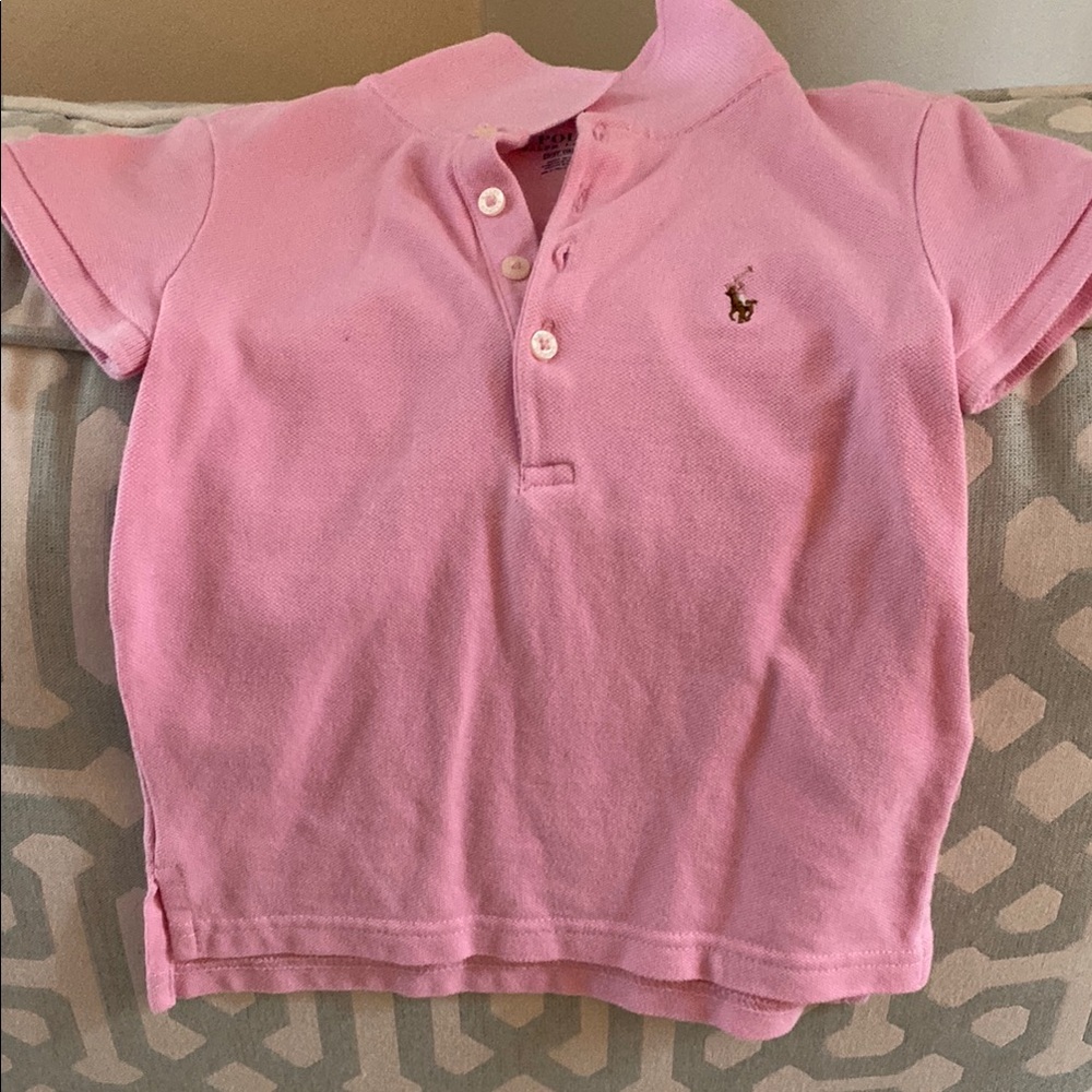 Polo by Ralph Lauren Kids Pink Polo Shirt